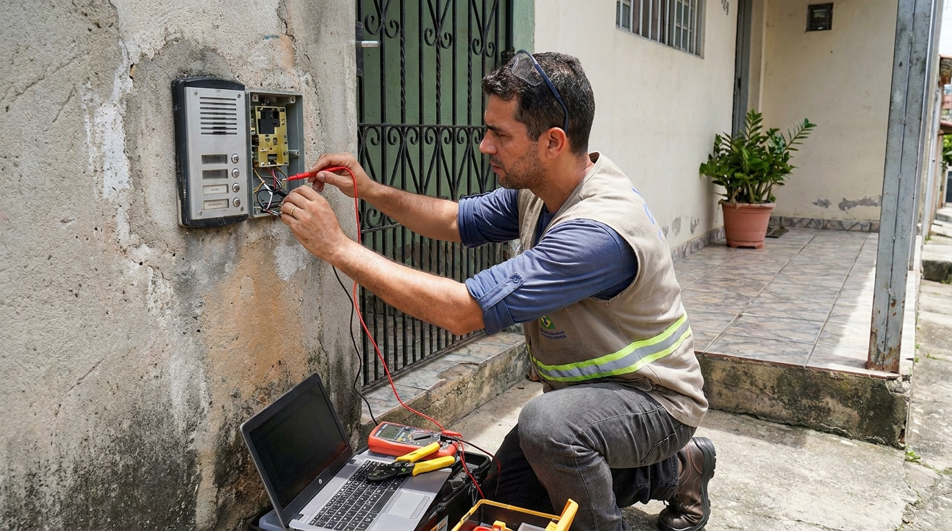 Reparo de interfone em Fortaleza‑CE